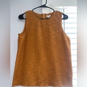 J.Crew textured tank - M